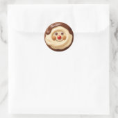 Chocolate Jolly Cookie - Classic Ronde Sticker (Tas)