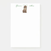 Chocolate Lab Heart mama Post-it® Notes (Voorkant)