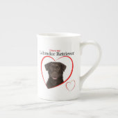 Chocolate Lab Love Mok (Rechts)