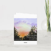 Chocolate Lab Note Kaart (Achterkant)