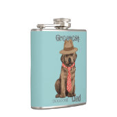 Chocolate Lab Pa Heupfles (Rechts)