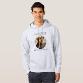 Chocolate Lab Pa Hoodie (Voorkant volledig)