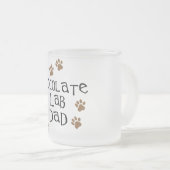 Chocolate Lab Pa Matglas Koffiemok (Voorkant rechts)