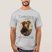 Chocolate Lab Pa T-shirt (Voorkant)