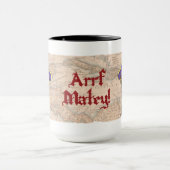 Chocolate Lab Pirate Mok (Midden)