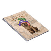 Chocolate Lab Pirate Notitieboek (Rechterzijde)