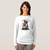 Chocolate Lab Rescue T-Shirt (Voorkant volledig)