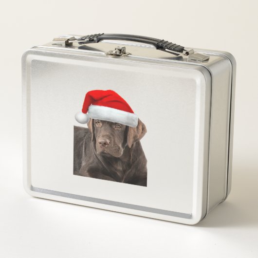Chocolate Lab Shirt Labrador Retriever Dog Christm (Voorkant)