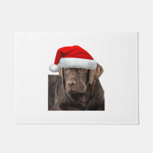 Chocolate Lab Shirt Labrador Retriever Dog Christm Deurmat