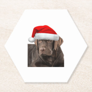 Chocolate Lab Shirt Labrador Retriever Dog Christm Kartonnen Onderzetters