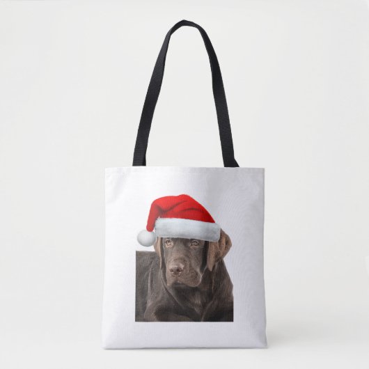 Chocolate Lab Shirt Labrador Retriever Dog Christm Tote Bag (Voorkant)