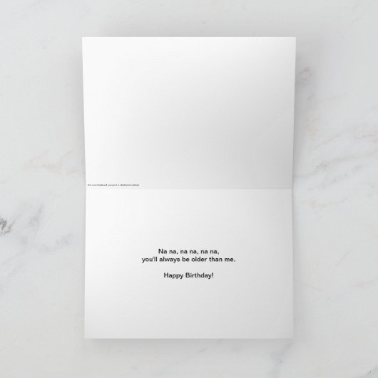 Chocolate Lab Verjaardag Kaart (Binnen)