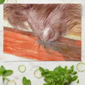 Chocolate Labradoodle Jackson Theedoek (Gevouwen)