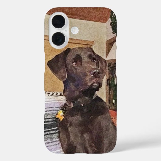 Chocolate Labrador Case-Mate iPhone Case (Achterkant)