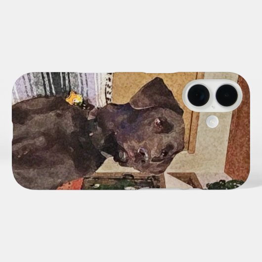 Chocolate Labrador Case-Mate iPhone Case (Achterkant (horizontaal))