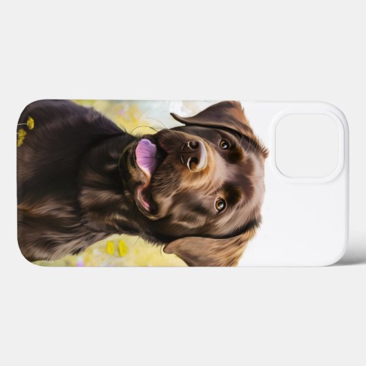 Chocolate Labrador Case-Mate iPhone Case (Achterkant (horizontaal))