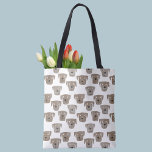 Chocolate Labrador Dogs Canvas tas<br><div class="desc">Waterverf schilderij van schattige Chocolate Labrador Retriever-honden,  perfect voor dierenliefhebbers,  hondenwandelaars,  hondenverzorgers en dierenartsen.</div>