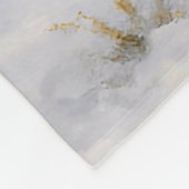 Chocolate Labrador Holiday  Fleece Deken (Hoek)