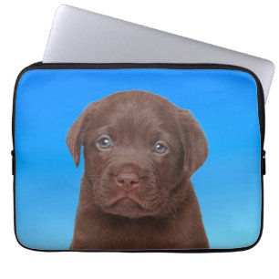 Chocolate Labrador Laptop Sleeve