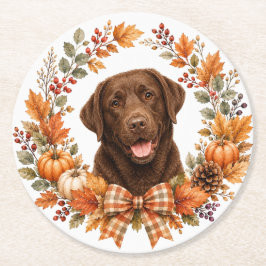 Chocolate Labrador Onderzetter