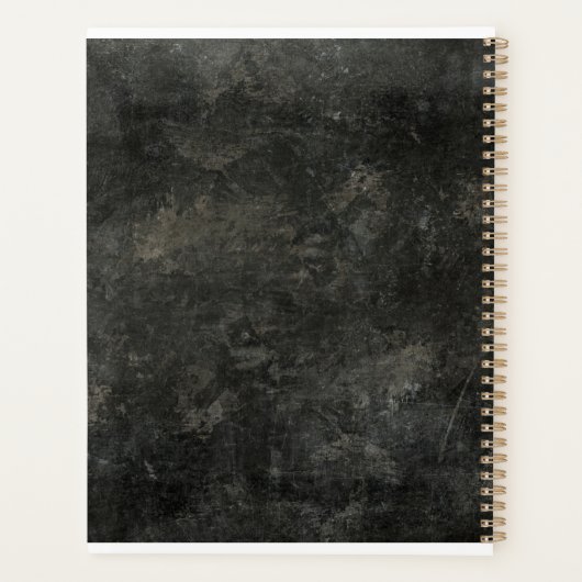 Chocolate Labrador Planner (Achterkant)