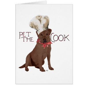 Chocolate Labrador Retriever Chef