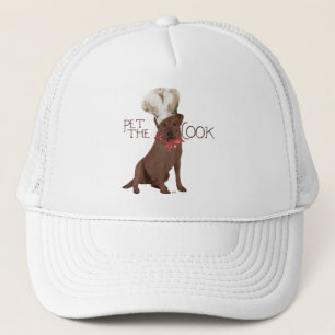 Chocolate Labrador Retriever Chef Trucker Pet