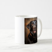 Chocolate Labrador Retriever Koffiemok (Voorkant rechts)