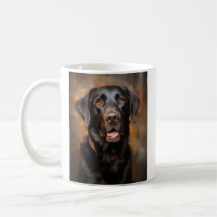 Chocolate Labrador Retriever  Koffiemok