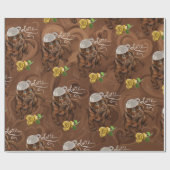 Chocolate Latte Lab Cadeaupapier (Vlak)