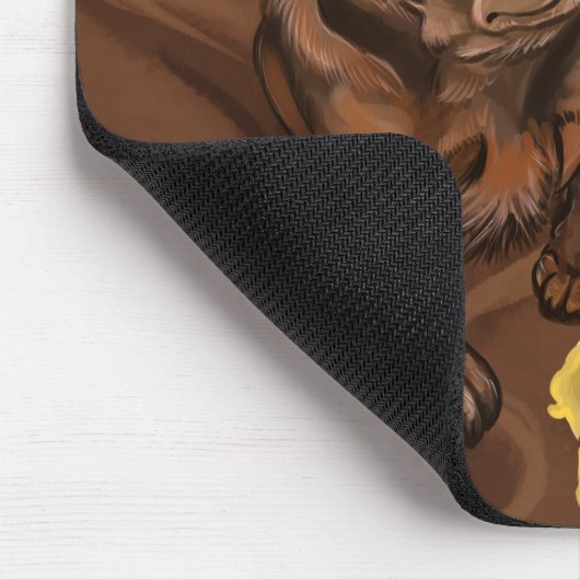 Chocolate Latte Lab Muismat (Hoek)