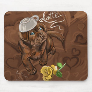 Chocolate Latte Lab Muismat