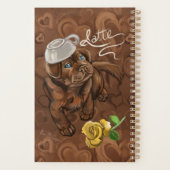 Chocolate Latte Lab Planner (Achterkant)