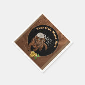 Chocolate Latte Lab Servet (Hoek)