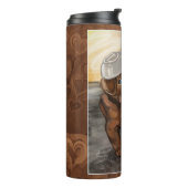 Chocolate Latte Lab Thermosbeker (Gedraaid links)