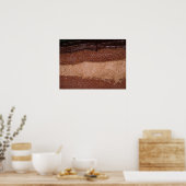 Chocolate Layer Cake Foto Poster (Keuken)