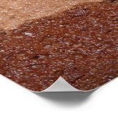 Chocolate Layer Cake Foto Poster (Hoek)