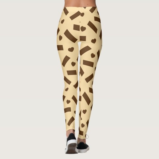 Chocolate Love Bar Leggings (Achterkant)