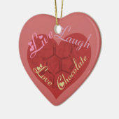 Chocolate Love Valentijn Ornament (Links)