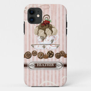 Chocolate Lover Addicate Snoep Swirls Cell Hoesje