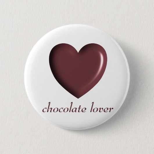 Chocolate Lover Button (Voorkant)
