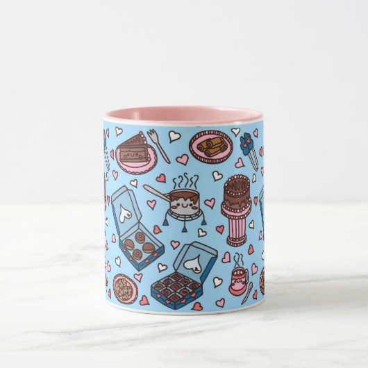 Chocolate lover cute mok (Midden)