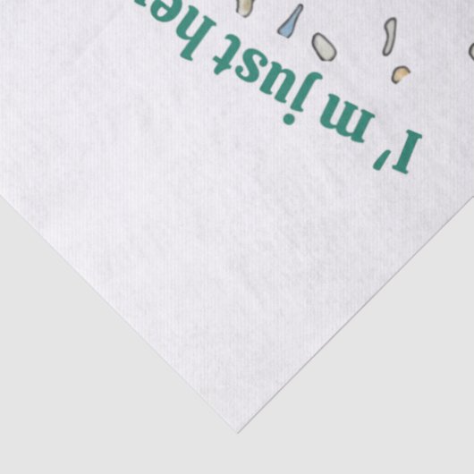 Chocolate Lover Easter Tissuepapier (Detail)