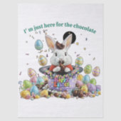 Chocolate Lover Easter Tissuepapier (Voorkant)