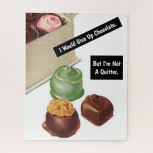 Chocolate Lover Funny Sarcastic Legpuzzel