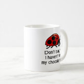 Chocolate Lover Ladybug Coffee-Mok Koffiemok (Voorkant rechts)