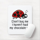 Chocolate Lover Ladybug Muismat (Met muis)
