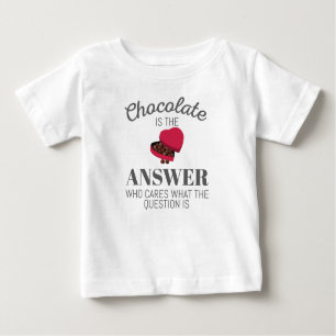 Chocolate Lover Quote Gift Chocolate is het antwoo