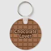 Chocolate Lover sleutelhanger (Voorkant)