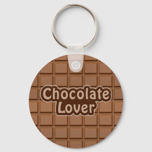 Chocolate Lover sleutelhanger (Voorkant)